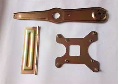 Aluminiowe ocynkowane niestandardowe wycinane laserowo części API / BS / DIN Standardowe 1,0 ~ 2,6 mm